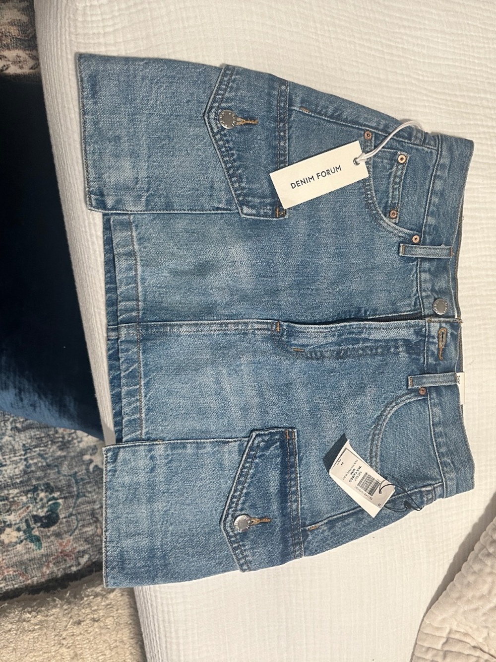 New denim forum mini size 24